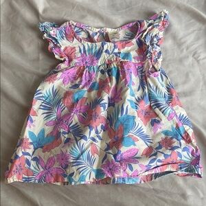 OshKosh B'gosh Floral Kids Top - Pink and Blue